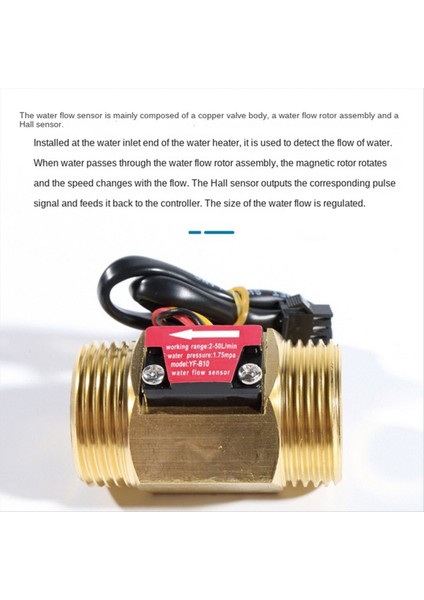 Su Akışı Sensörü Salonu Akış Ölçer 1 Inç Harici Tel Bakır Su Akış Sensörü Türbin Akış Ölçer (Yurt Dışından) modelleri