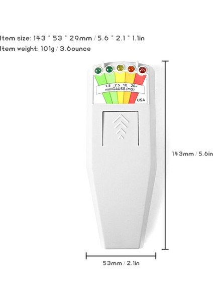 Elektromanyetik Radyasyon Dedektörü Emf Metre Manyetik Alan Detektörü K2KII Çok Fonksiyonlu Radyasyon Test Cihazı Siyah (Yurt Dışından) modelleri