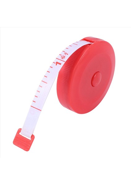 2x Terzi Dikiş Geri Çekilebilir Cetvel Bant Memperi Kırmızı 1 5m/60 Inç (Yurt Dışından) indirimleri