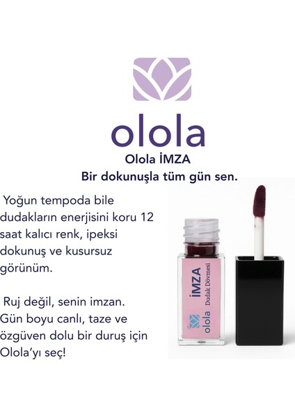 Imza Kalıcı Ruj Dudak Dövmesi Sıcak Gül-Bordo fiyatları