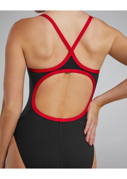 Durafast Elite® Diamondfit Kadın Yüzücü Mayo - Hexa modelleri