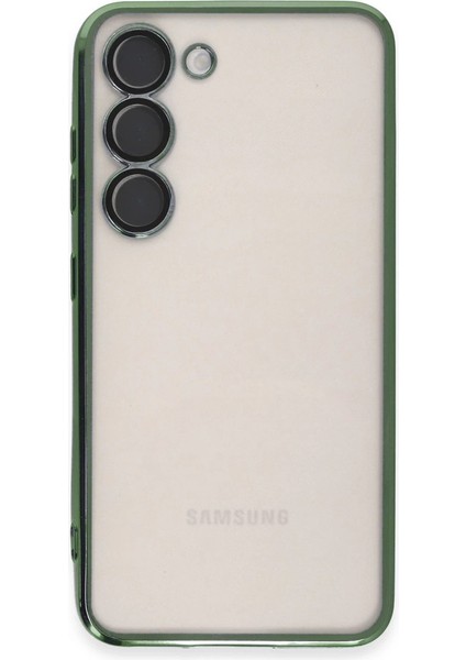 Samsung Galaxy S24 Kılıf Razer Lensli Silikon - Yeşil fiyatları