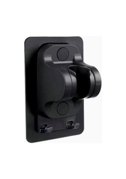 Yapışkanlı Duş Başlığı Tutucu Ayarlı Askılı Siyah fırsatları