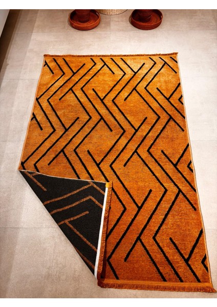 Fendy Rüya Altı Kaymaz Taban Mutfak ve Diğer Yaşam Alanları Için Şönil Kilim