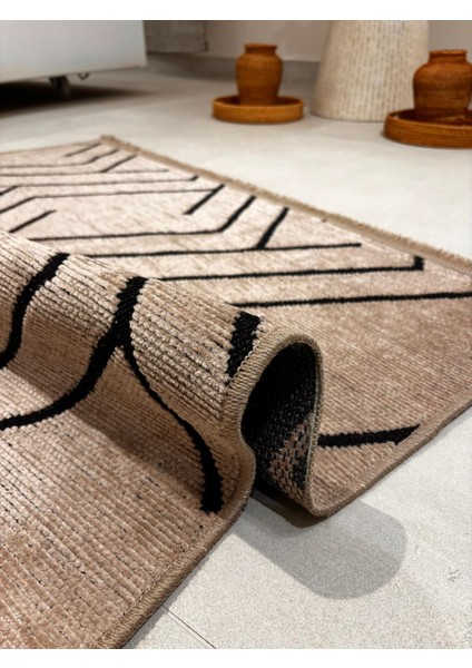 Fendy Rüya Altı Kaymaz Taban Mutfak ve Diğer Yaşam Alanları Için Şönil Kilim