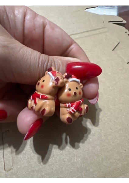 2li Yılbaşı Christmas Kız Çocuğu Tokaları Dayanıklı Renk Renk Yılbaşı Tasarım Belik ve At Kuyruğu Toka indirimleri