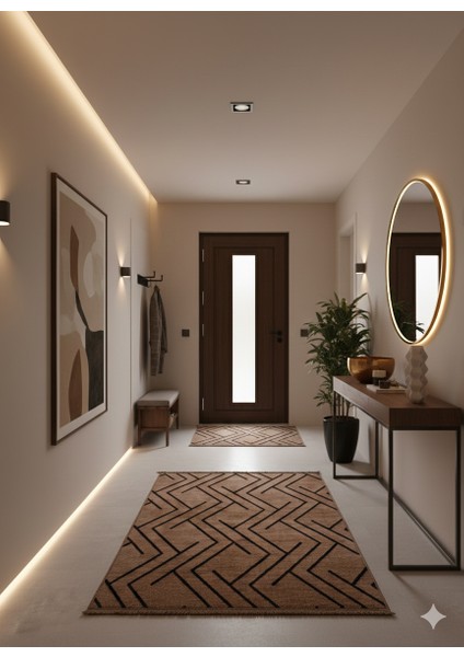 Fendy Rüya Altı Kaymaz Taban Mutfak ve Diğer Yaşam Alanları Için Şönil Kilim fiyatları