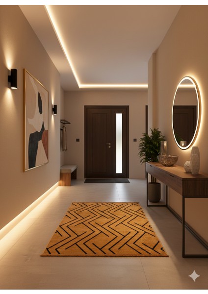 Fendy Rüya Altı Kaymaz Taban Mutfak ve Diğer Yaşam Alanları Için Şönil Kilim modelleri