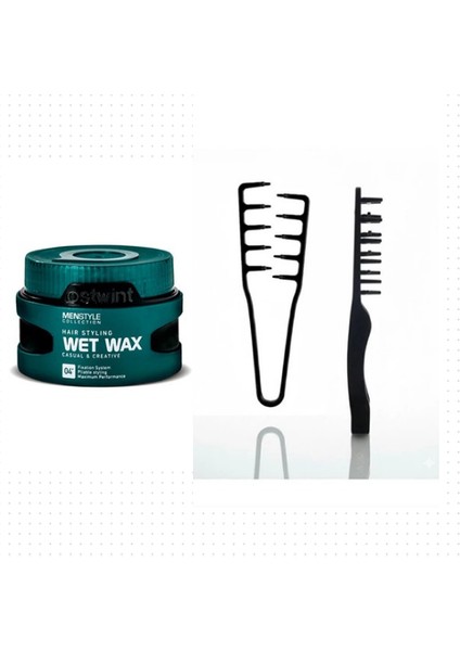 Menstyle Collection Saç Şekillendirici Web Wax No:4 150 Ml+ Mucizevi Tarak 2'li Set