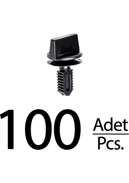 Bmw 3 Serisi 5 Serisi 7 Serisi 8 Serisi Için Far Klips - 100 Adet