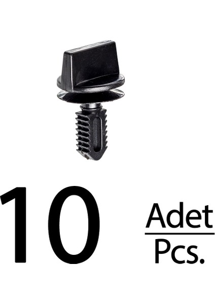 Bmw 3 Serisi 5 Serisi 7 Serisi 8 Serisi Için Far Klips - 10 Adet