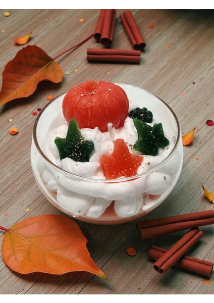 Kabak ve Yapraktemalı/doğal Soyawax/tek Fitilli/hediyelik Kokulu Mum 00ML