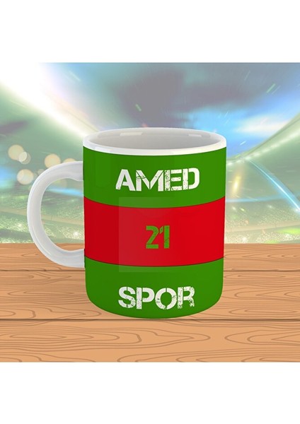 Amedspor Tararftar Porselen Kupa - Amed Spor Kupası