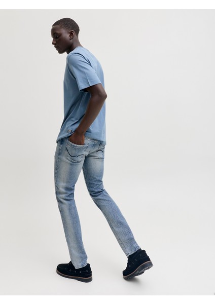 Jack Jones Glenn Model Erkek Dar Kesim Kot Pantolon 12295611 fırsatları