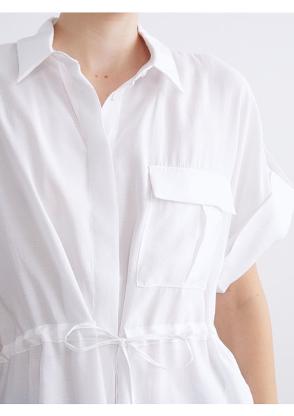 Yeni Sezon Modal Karışımlı Oversize Kadın Gömlek modelleri