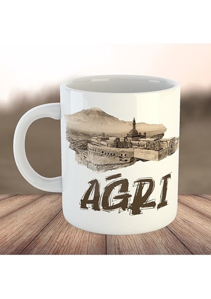 Ağrı Ili Porselen Kupası