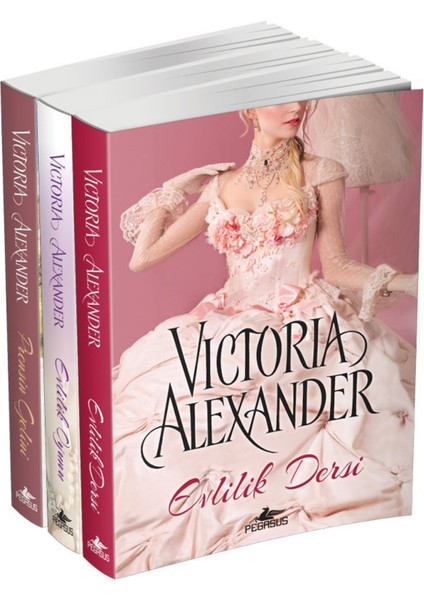 Victoria Alexander Tarihi Aşk Romanları Seti (3 Kitap)
