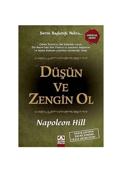 Insanın Kendine Yolculuğu + Düşün ve Zengin Ol fiyatları