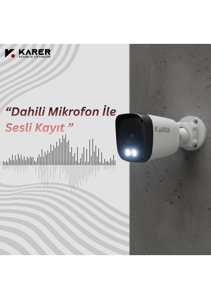 Exitcam-11'li Ahd Güvenlik Kamera Seti-Gece Renkli- Su Geçirmez-2 Mp Full Hd indirimleri