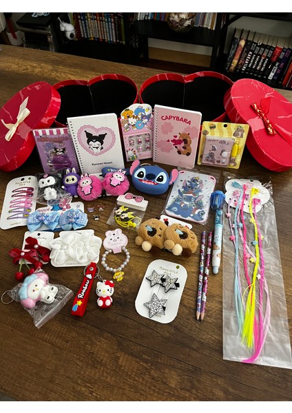 Çocuk Advent Calendar Kuromi Labbu Stich Capybara Hellokitty Yılbaşı Christmas Advent Calender 24'lü