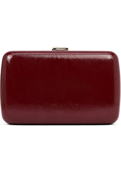 Kadın Bordo Aksesuar Detaylı Uzun Zincir Askılı Mini Abiye Portföy Çanta 25WBD295818 modelleri