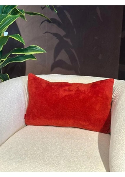 Wellsoft Tek Kişilik Tv Battaniye ve Kırlent Seti | Kiremit |150 x 200 cm indirimleri