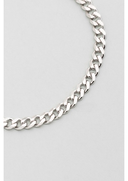 Theron Gümüş Erkek Zincir Bileklik indirimleri