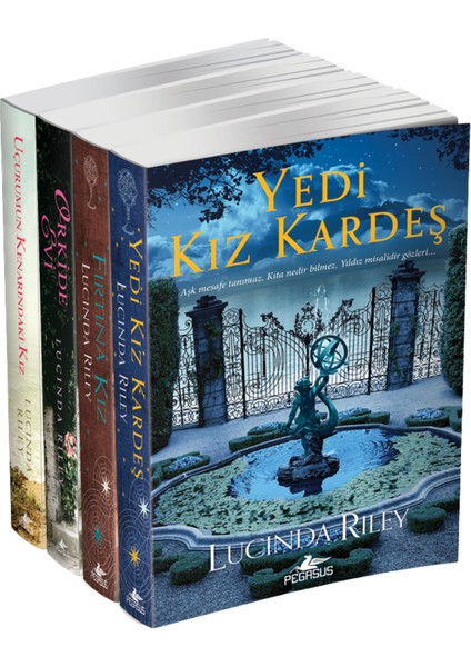 Lucinda Riley Romanları Koleksiyonu Takım Set (4 Kitap)