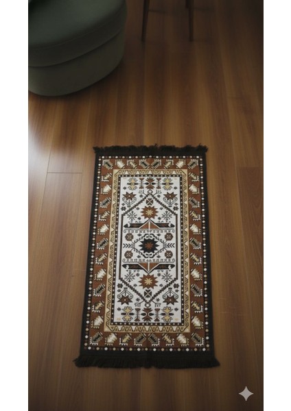 Makina Halısı Kilim Seccade Hac Umre Hediyelik Çeyizlik Deforme Olmayan Uzun Kullanım 80 x 159 fiyatları