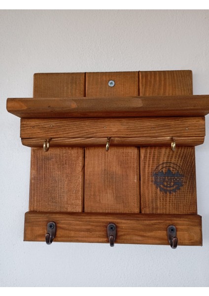 Ahşap Askılık Duvar Rafı Dekor Amaçlı Anahtarlık fiyatları