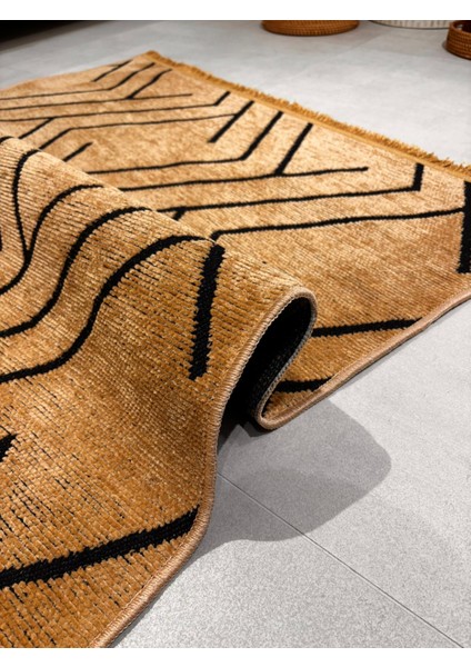 Fendy Rüya Altı Kaymaz Taban Mutfak ve Diğer Yaşam Alanları Için Şönil Kilim