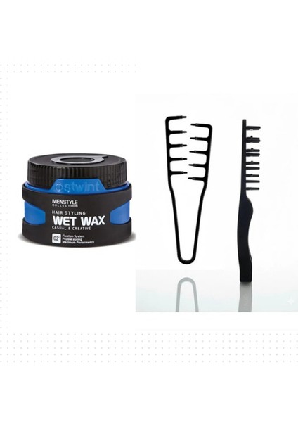 Menstyle Collection Saç Şekillendirici Web Wax No:2 150 Ml+ Mucizevi Tarak 2'li Set