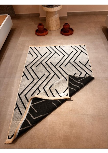 Fendy Rüya Altı Kaymaz Taban Mutfak ve Diğer Yaşam Alanları Için Şönil Kilim