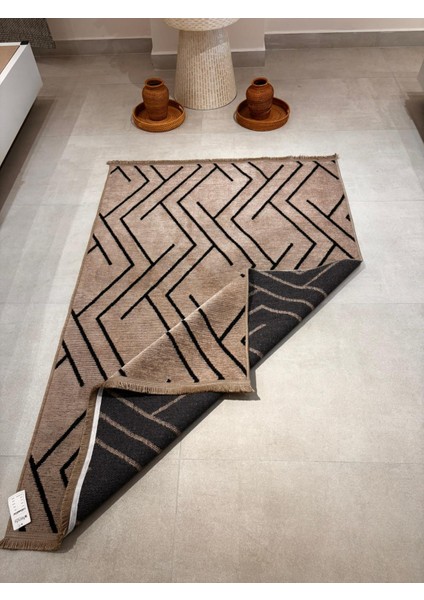 Fendy Rüya Altı Kaymaz Taban Mutfak ve Diğer Yaşam Alanları Için Şönil Kilim