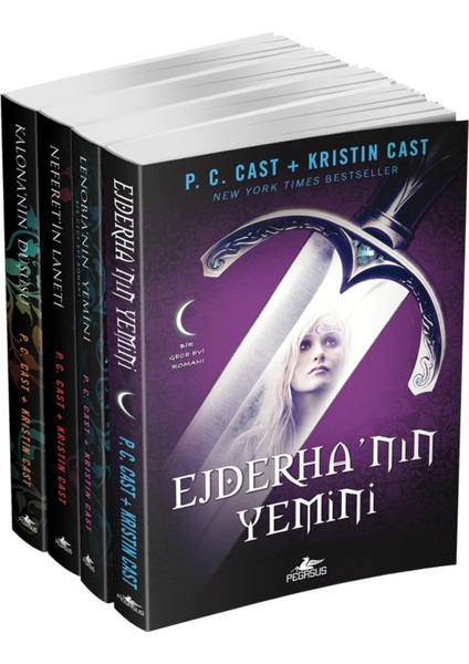 Gece Evi Serisi Novella Romanları 4 Kitap Set | P. C. Cast & Kristin Cast