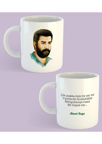 Porselen Kupa - Ahmet Kaya 1