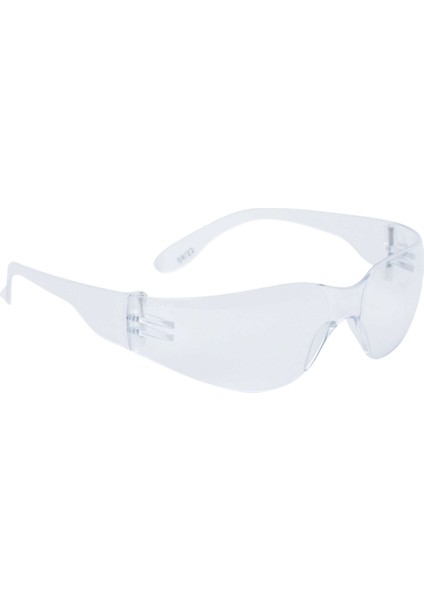 Brava 2 Laboratuvar Uv Korumalı Inşaat Dayanıklı Iş Gözlüğü 20'li Paket