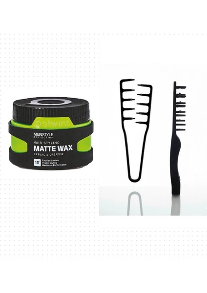 Menstyle Collection Saç Şekillendirici Web Wax No:10 150 Ml+ Mucizevi Tarak 2'li Set
