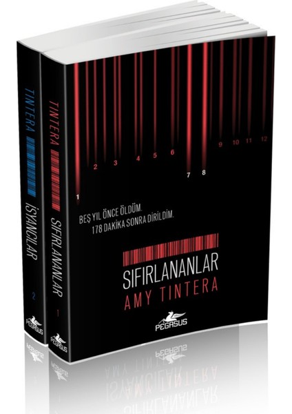 Sıfırlananlar Serisi Seti (2 Kitap) – Amy Tintera | Genç Yetişkin Distopya ve Bilim Kurgu Romanı