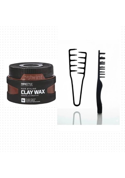 Menstyle Collection Saç Şekillendirici Web Wax No:6 150 Ml+ Mucizevi Tarak 2'li Set