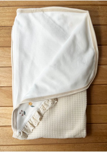 Turp 10'lu Waffle Çiçekli Lüx Hastane Çıkışı Bej fırsatları