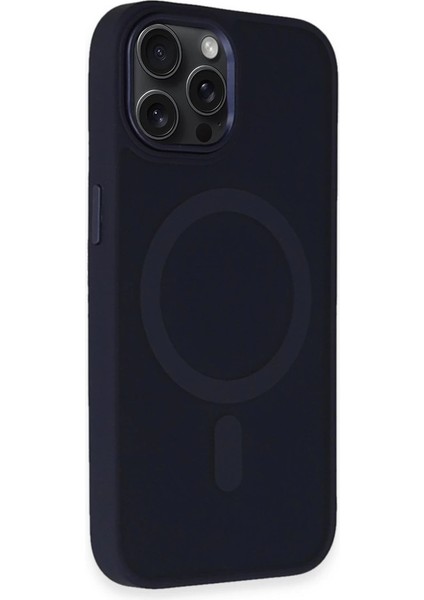 Iphone 15 Pro Max Kılıf Oslo Magsafe Kapak - Lacivert fiyatları