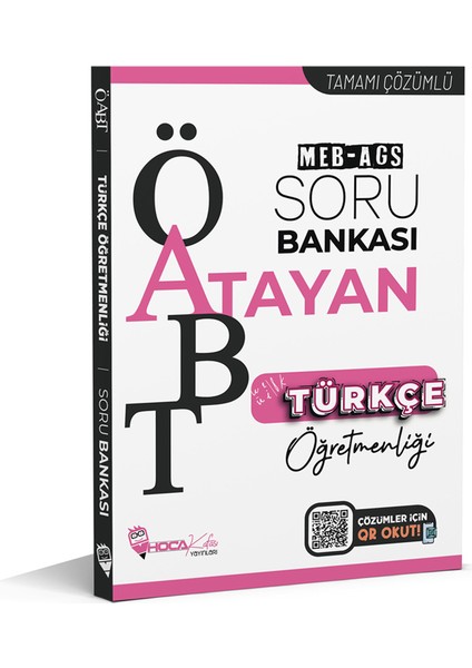 2026 Meb-Ags Öabt Atayan Türkçe Öğretmenliği Tamamı Çözümlü Soru Bankası