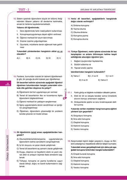 2026 Meb-Ags Öabt Atayan Türkçe Öğretmenliği Tamamı Çözümlü Soru Bankası fiyatları