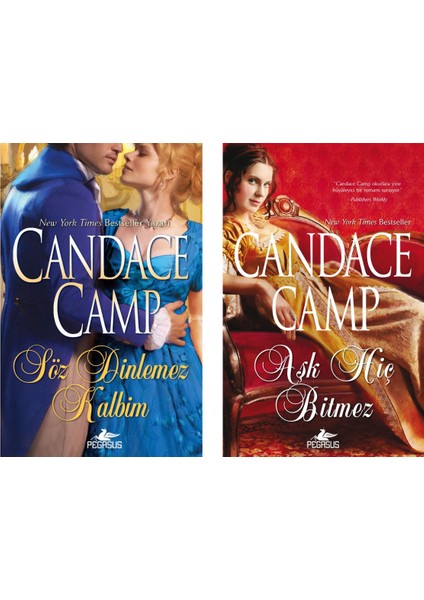 Candace Camp Tarihi Aşk Romanları Seti (2 Kitap) – Tutku, Entrika ve Romantizm