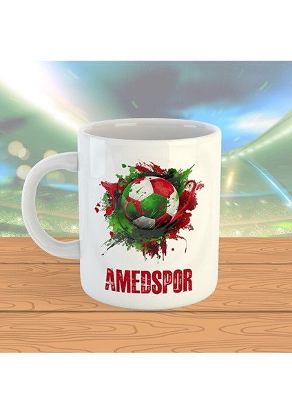 Amedspor Tararftar Porselen Kupa - Amed Spor Kupası
