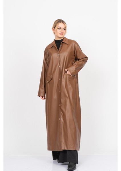 Adell Deri Uzun Pardesü Trenç 2631 fiyatları