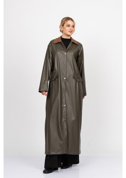 Adell Deri Uzun Pardesü Trenç 2631