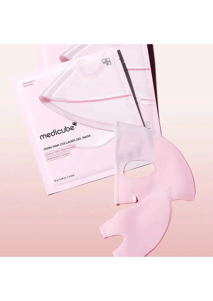 Pdrn Pink Collagen Gel Mask 28GR – Elastikiyet Koruyucu & Besleyici Kolajenli Jel Yüz Maskesi