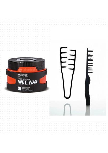 Menstyle Collection Saç Şekillendirici Web Wax No:1 150 Ml+ Mucizevi Tarak 2'li Set